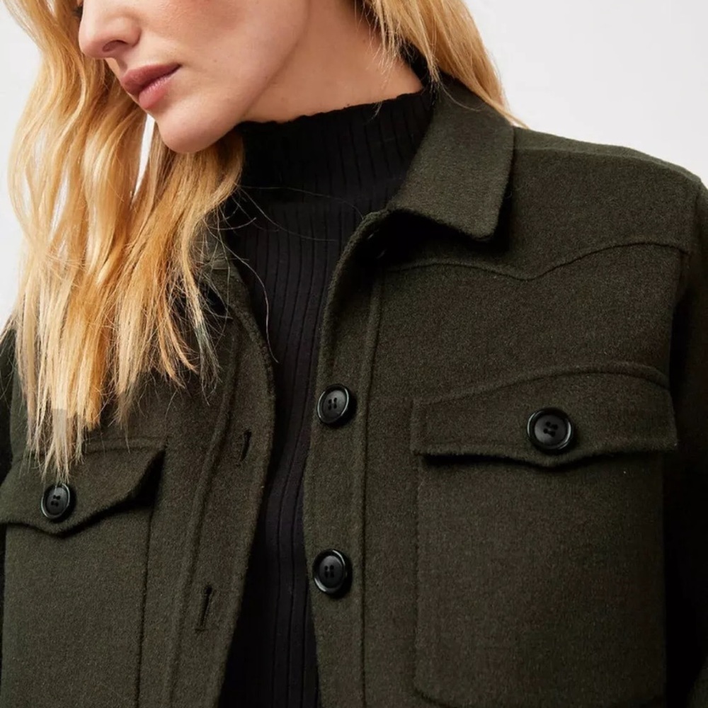 New Rails Olive Shacket - Picture 4 of 6